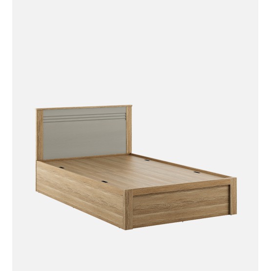 Nester Single Bed With Box Storage - Sebastian Oak