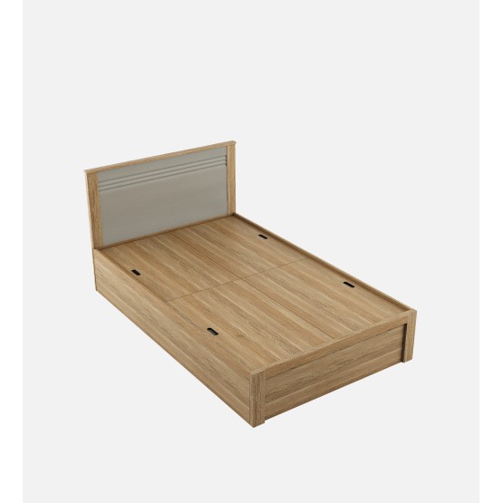 Nester Single Bed With Box Storage - Sebastian Oak