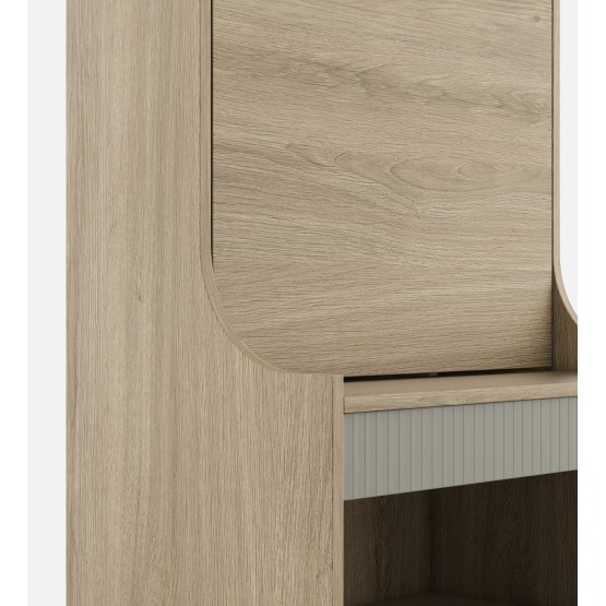 Study Table Oliver - Santano Oak & Modern Ash