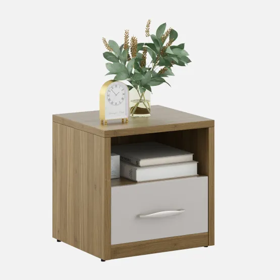 Pearl Bedside Table - Ceramic High Gloss