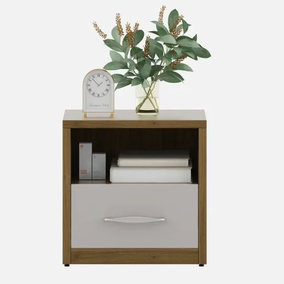 Pearl Bedside Table - Ceramic High Gloss