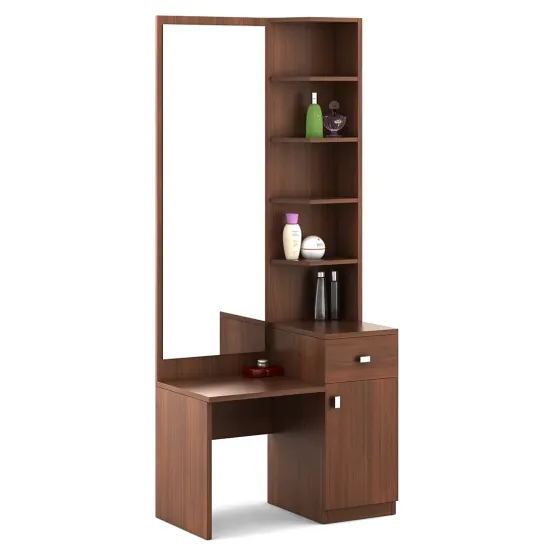 Premium Dressing Table - Walnut Rigato