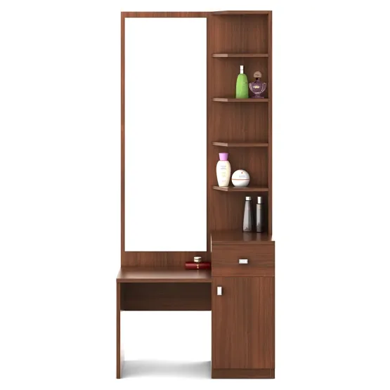 Premium Dressing Table - Walnut Rigato