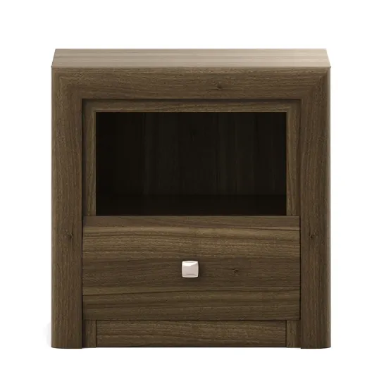 Emperor / Proton Bedside Table - Lyon Walnut
