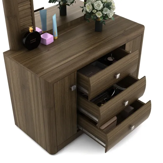 Emperor / Proton Dressing Table - Lyon Walnut
