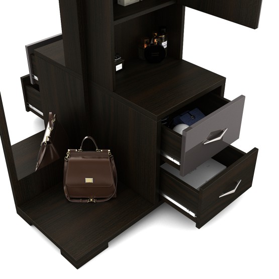 Ripples Dressing Table - Hg Basalt Grey