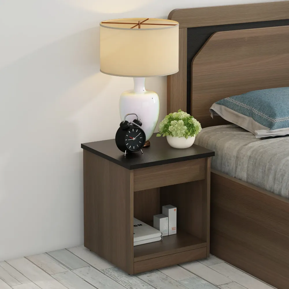 Roma Bedside Table -  Mol-acacia Dark - Woodpore