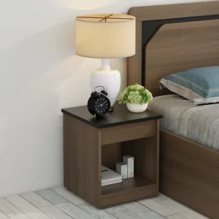 Roma Bedside Table -  Mol-acacia Dark - Woodpore