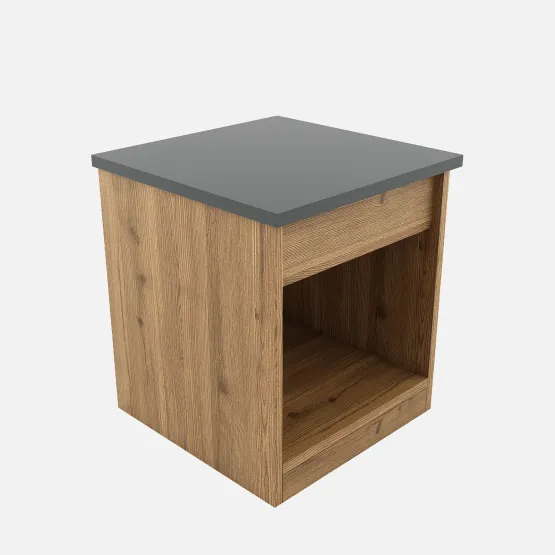 Roma Bedside Table - Clasic Oak