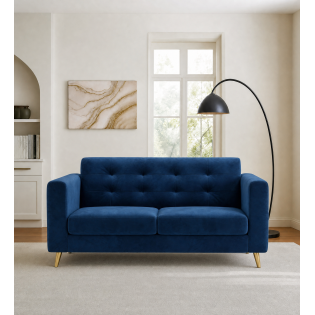 Spacewood Rome 2 Seater Sofa In Fabric - Af 715