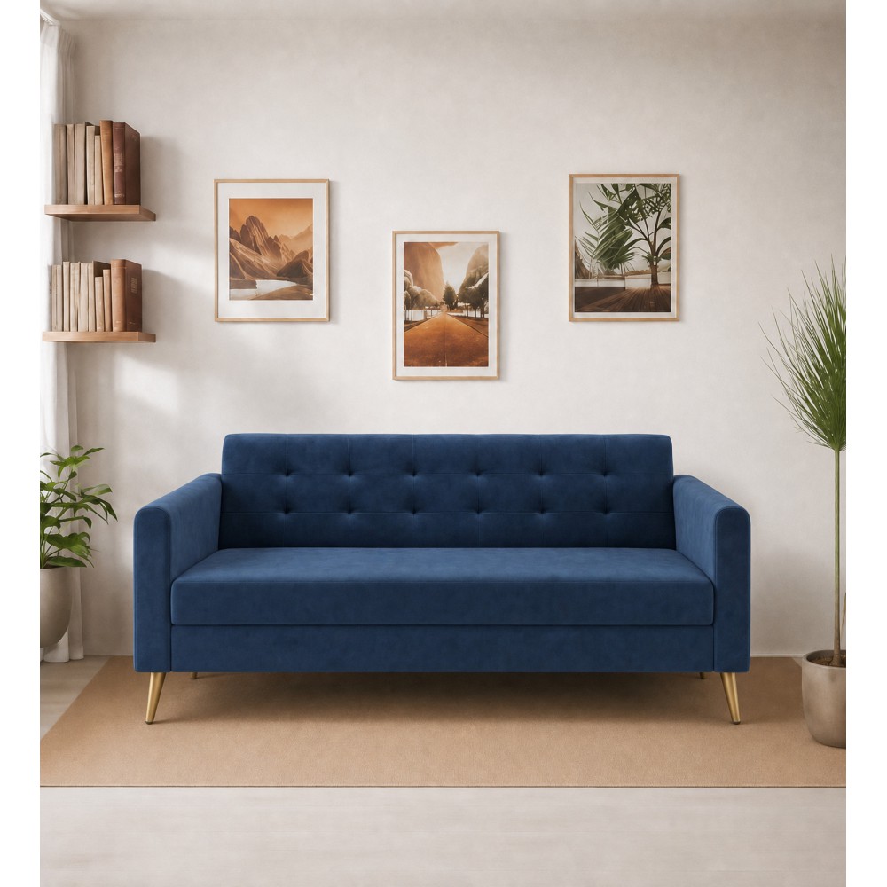 Spacewood Rome 3 Seater Sofa In Fabric - Af 715