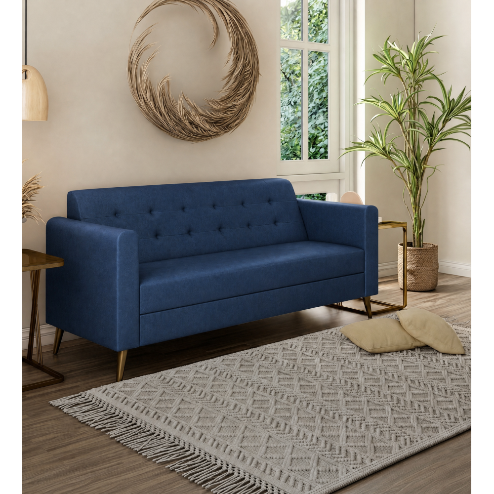 Spacewood Rome 3 Seater Sofa In Fabric - Af 715