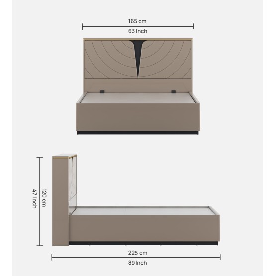 Royce Queen Bed Full Lifton-hg Ceramic