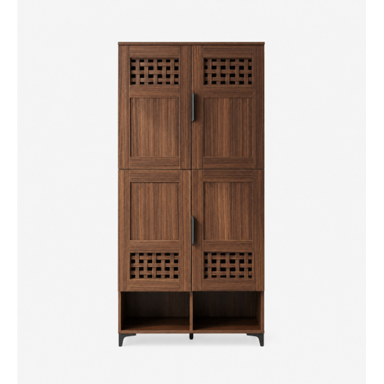 Shoemate Shoe Rack - Dark Brown Eucalyptus