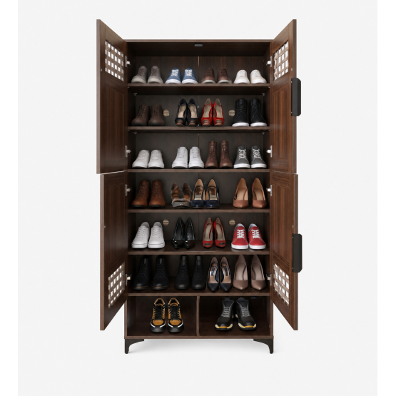 Shoemate Shoe Rack - Dark Brown Eucalyptus
