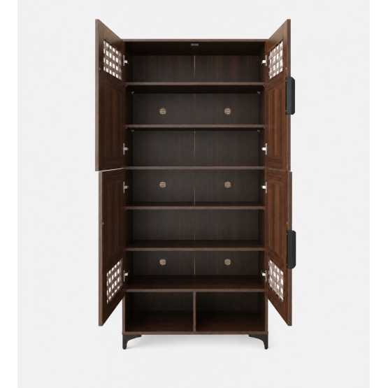 Shoemate Shoe Rack - Dark Brown Eucalyptus