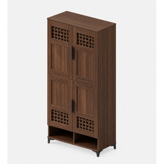 Shoemate Shoe Rack - Dark Brown Eucalyptus