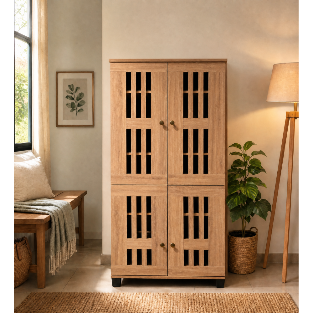 Stepup Shoe Rack  Santano Oak