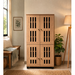 Stepup Shoe Rack  Santano Oak