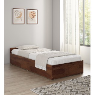 Sage Single Bed Without Storage  - Sheesham