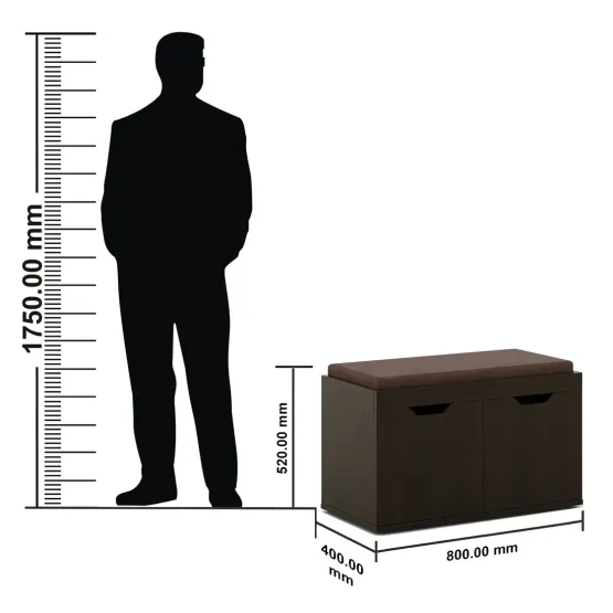 Shoe Rack Star 2 Door - Vermount