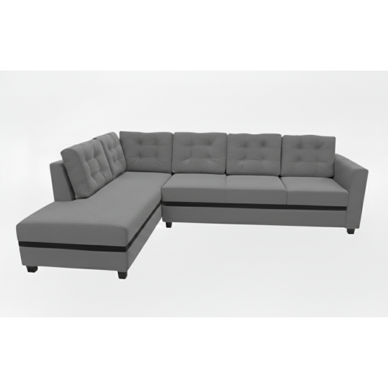 Spacewood Montessa L Shape Sofa In Fabric Finish