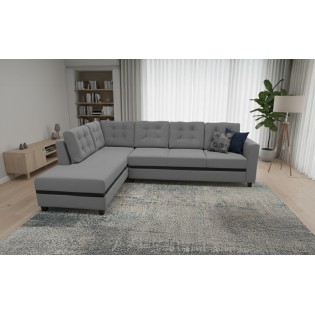 Spacewood Montessa L Shape Sofa In Fabric Finish
