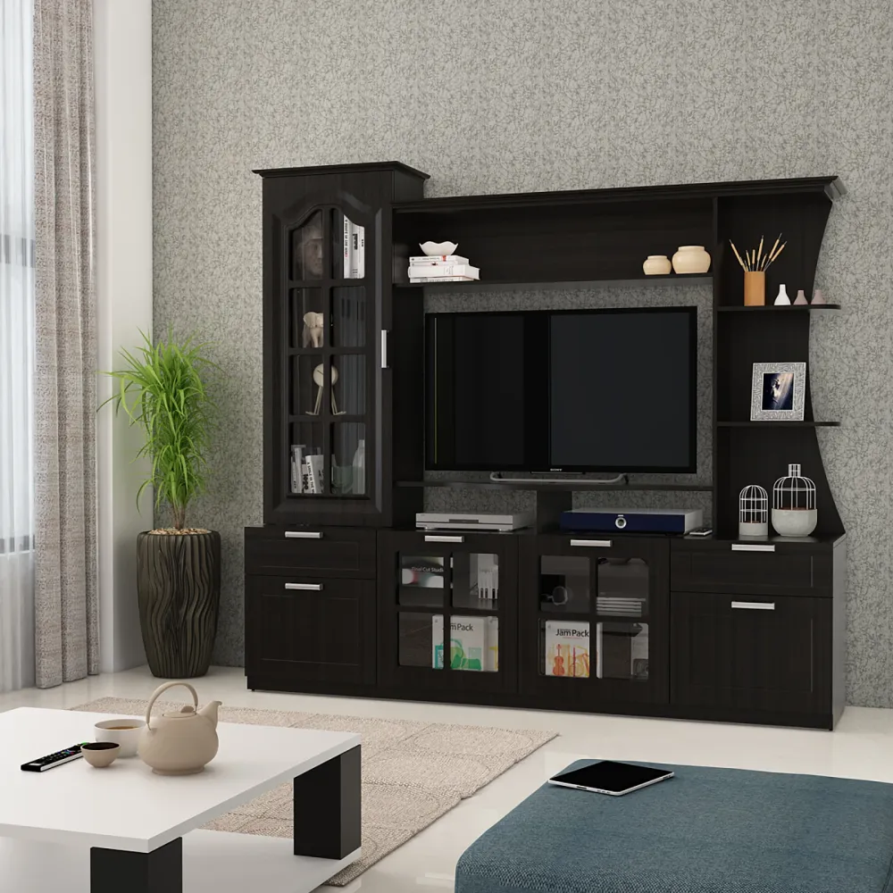 Tv Unit Mandrin - Natural Wenge