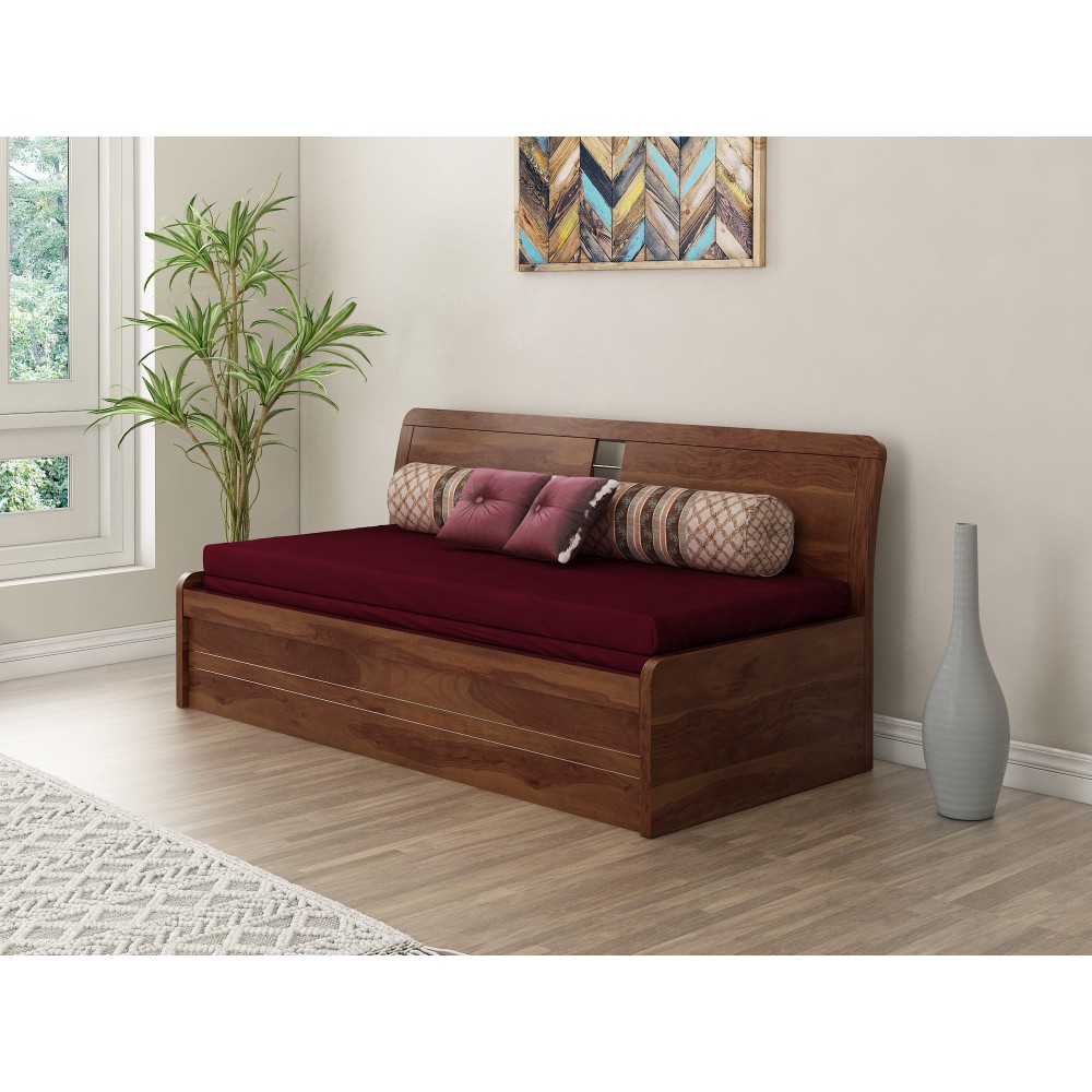 Urbano Slider Bed/sofa Cum Bed-sheesham