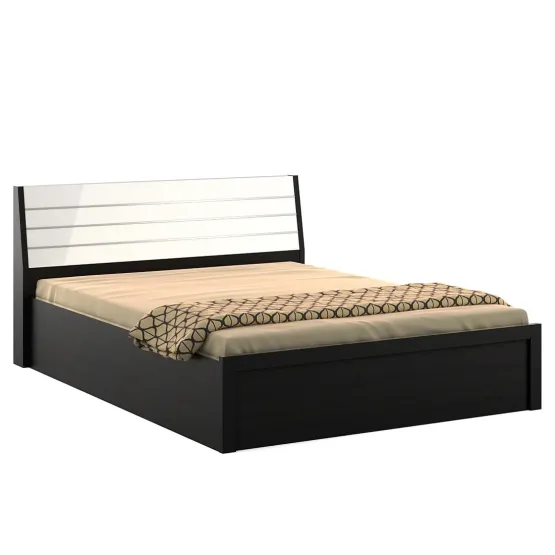 Viva V3 Queen Bed With 3/4th Lifton - Natural Wenge - Woodpore