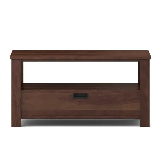 Woodland V2 Coffee Table With One Drawer - Sheesham