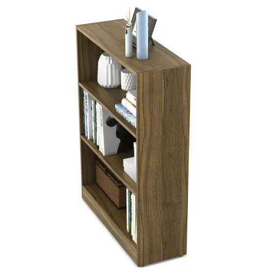 William Bookcase Small - Natural Teak