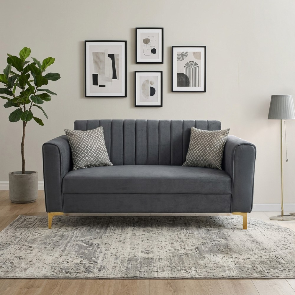 Spacewood Zenith 2 Seater Sofa In Fabric