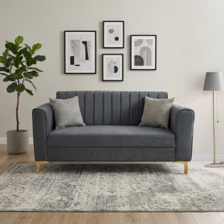 Spacewood Zenith 2 Seater Sofa In Fabric