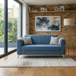 Spacewood Zenith 2 Seater Sofa In Fabric