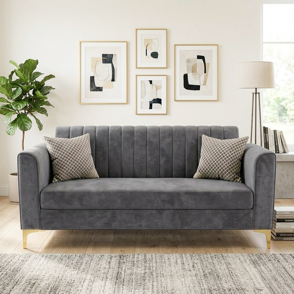 Spacewood Zenith 3 Seater Sofa In Fabric