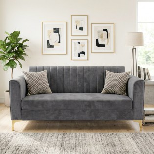Spacewood Zenith 3 Seater Sofa In Fabric
