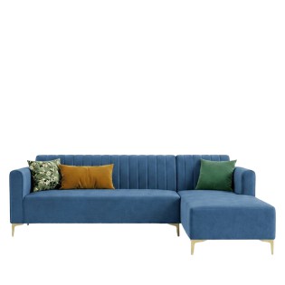 Spacewood Zenith L Shape Sofa In Fabric Finish